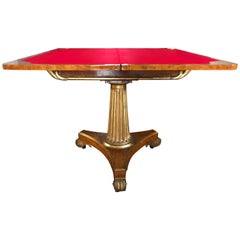 Neoclassical Card Table