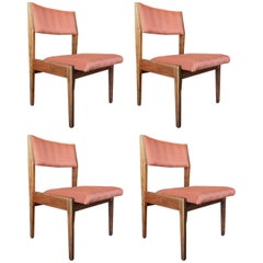 Modern Set of Four Jens Risom Dining Chairs