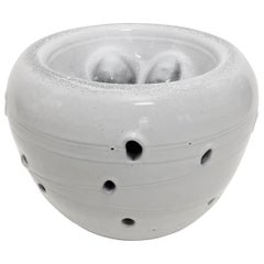 Ceramic Sculpture Forming a Large Decorative Bowl