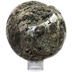Large Peruvian Pyrite Sphere