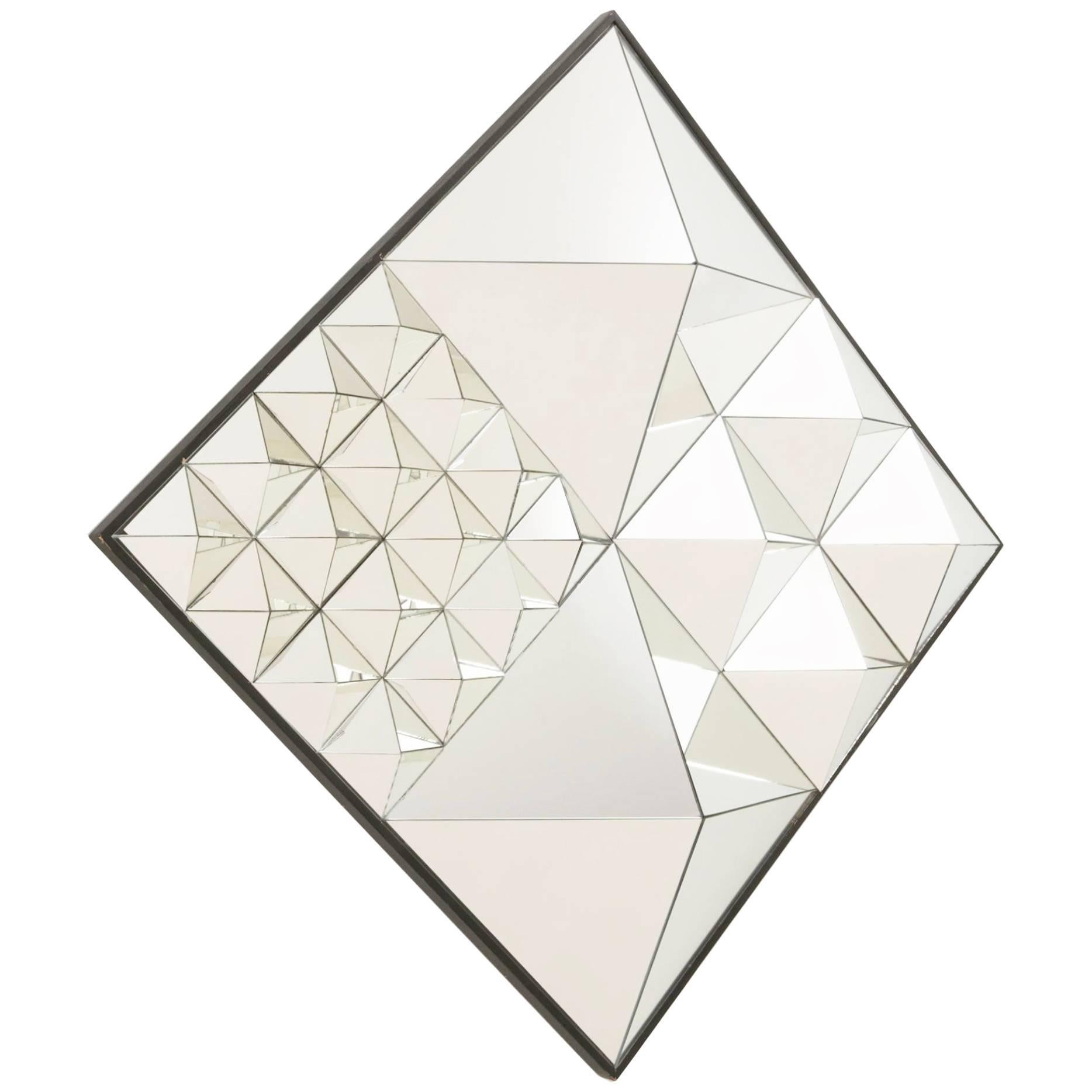 Verner Panton “Diamond Pyramid” Mirror, Model No. 570039 For Sale