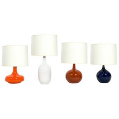 Selection of Petite Ceramic Lamps