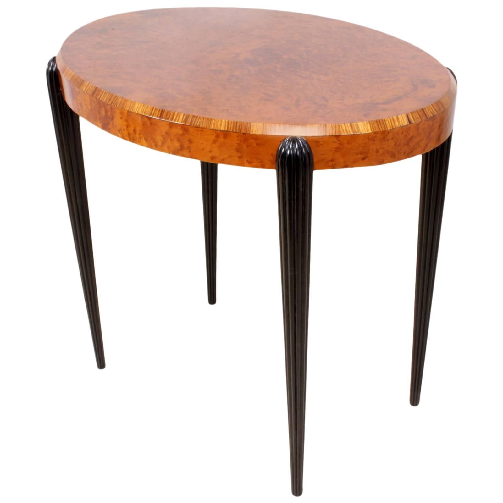 Art Deco Side Table in the Style of Rhulman