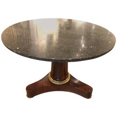 First Quarter of the 19th Century French Empire Pedestal Table