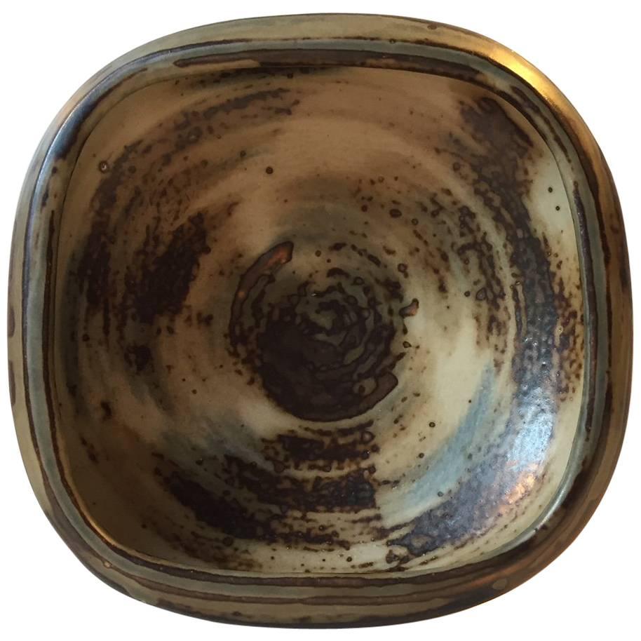 Danish Midcentury Stoneware Bowl by Bode Willumsen for Royal Copenhagen