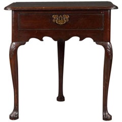 George II Mahogany Lowboy