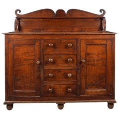 Early 19th Century Burr Elm Dresser