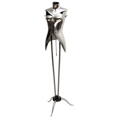 Aluminium and Steel Mannequin Designed by Nigel Coates