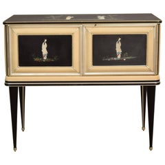 Umberto Mascagni, 1950s Chinoiserie Sideboard