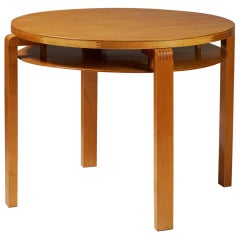 Occasional Table Designed by Alvar Aalto for Artek, Finland, 1930s