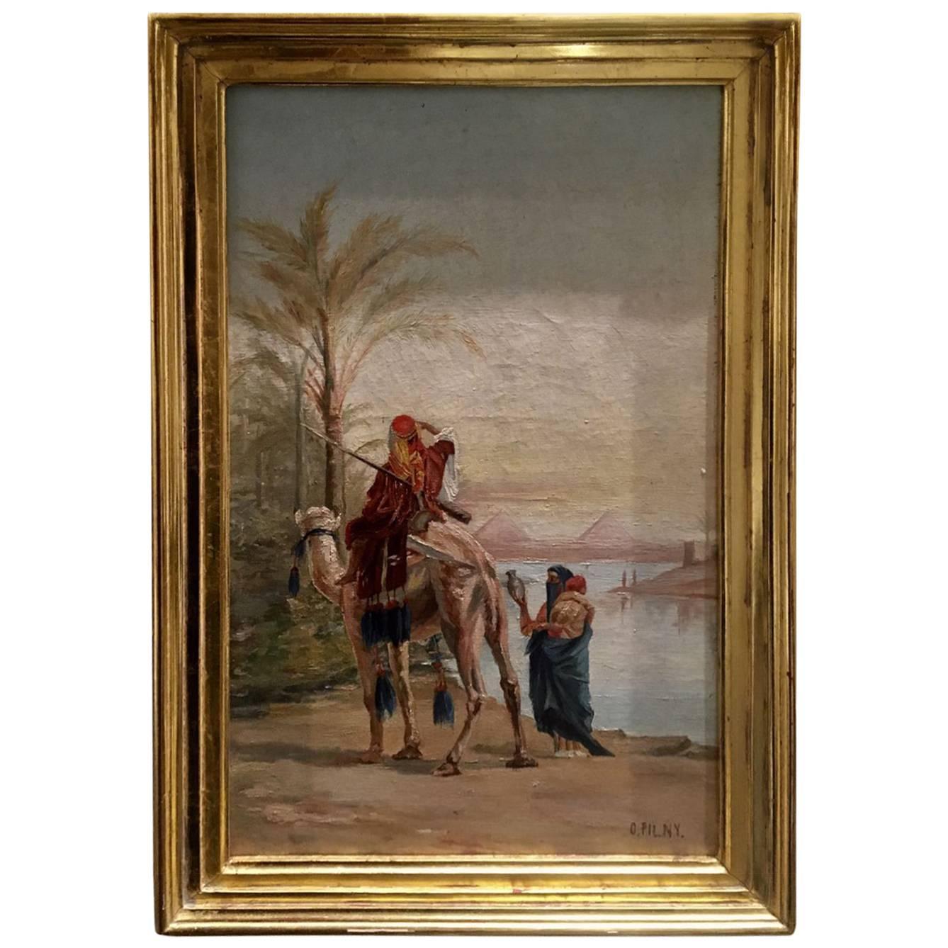 Late 19th Century, Otto Pliny Oil Painting
