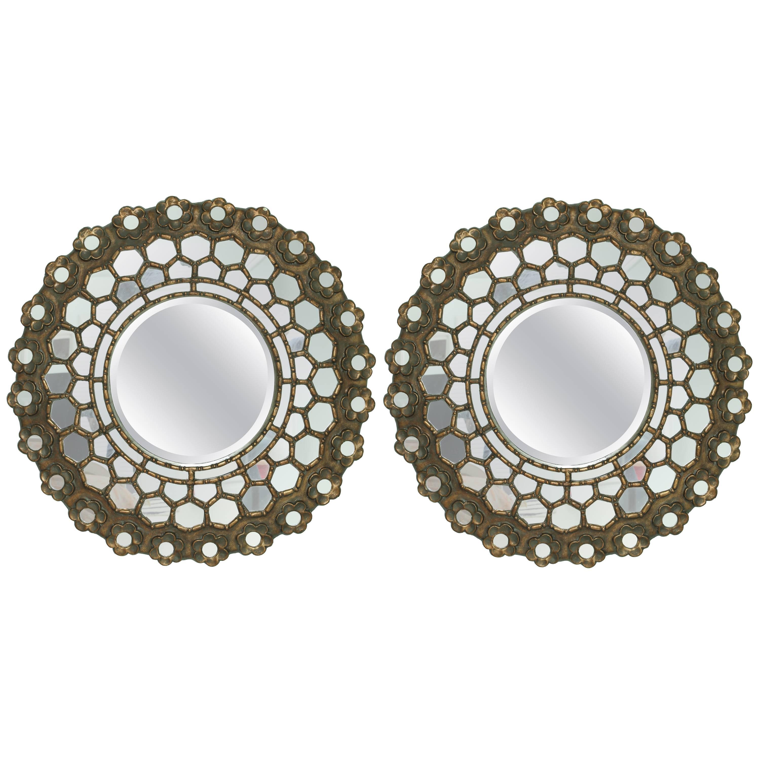Pair of Indian Mirror, 1970s, Indian