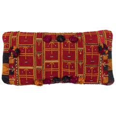 Afghani Pashtun Embroidery Pillow