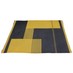 Modernist Geometric Kilim Carpet