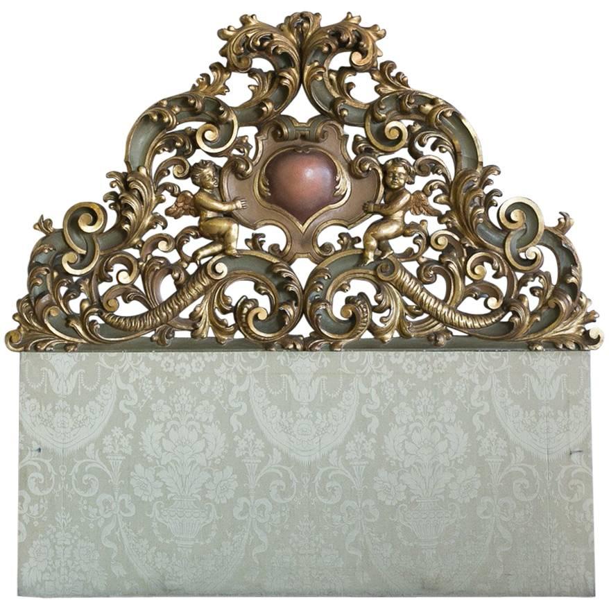 Italian Baroque Headboard For Sale