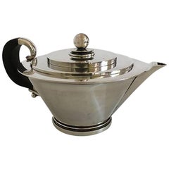 Georg Jensen "Pyramid" Sterling Silver Tea Pot No. 600 B