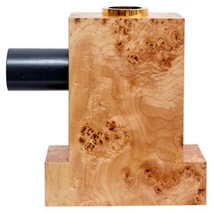 Ettore Sottsass Twenty-Seven Woods per un vaso cinese di fiori artificiali K.