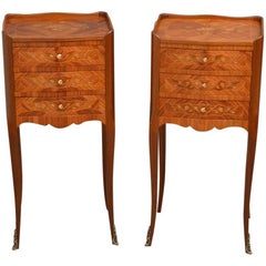 Pair of Tulipwood Bedside Cabinets