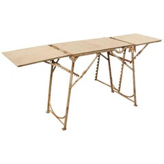 Field Operating Table Table Rusted
