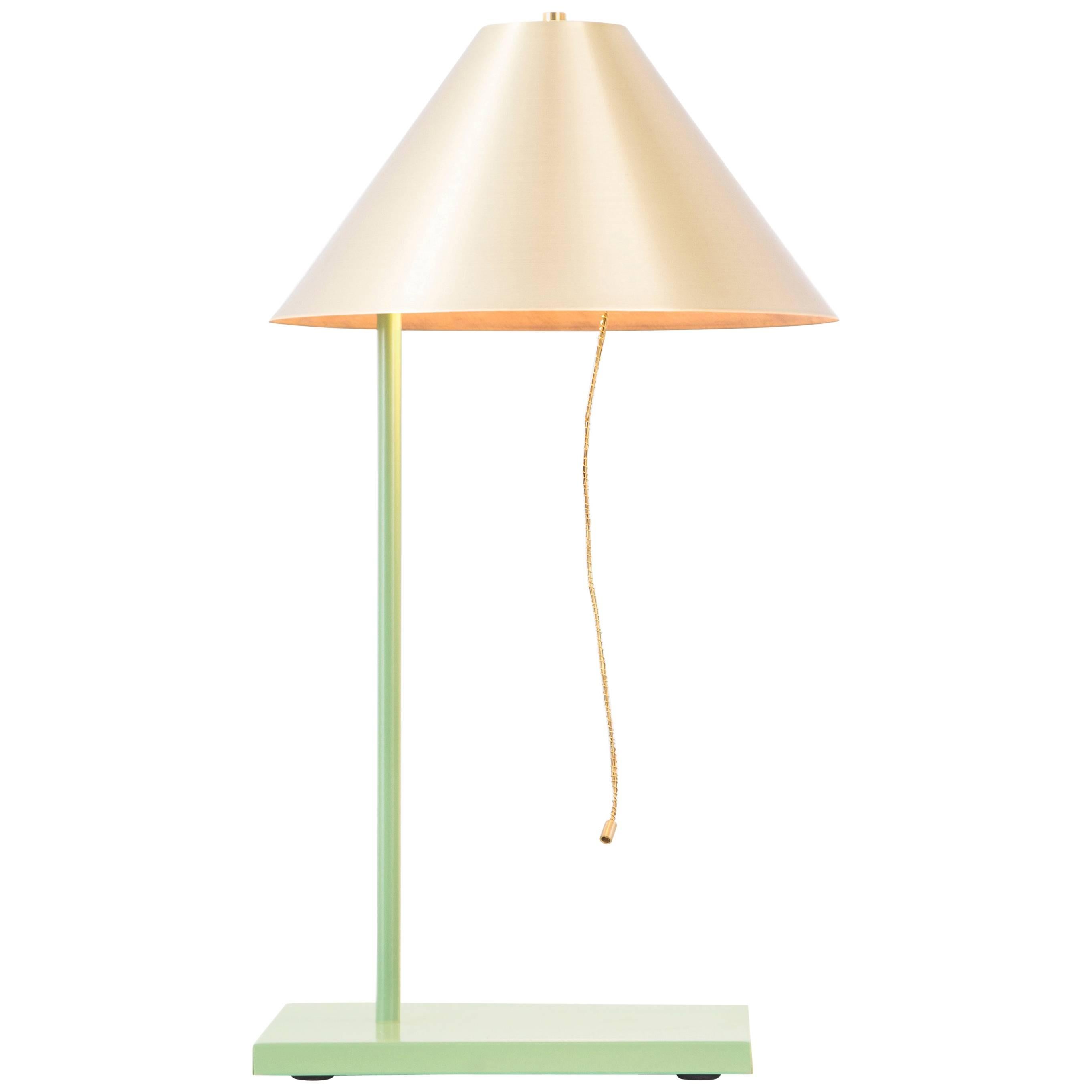 Contemporary Brazilian Table Lamp made of brass For Sale