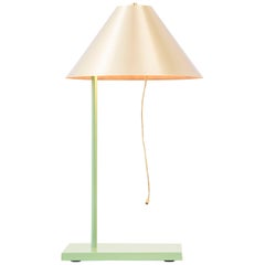 Contemporary Brazilian Table Lamp made of brass