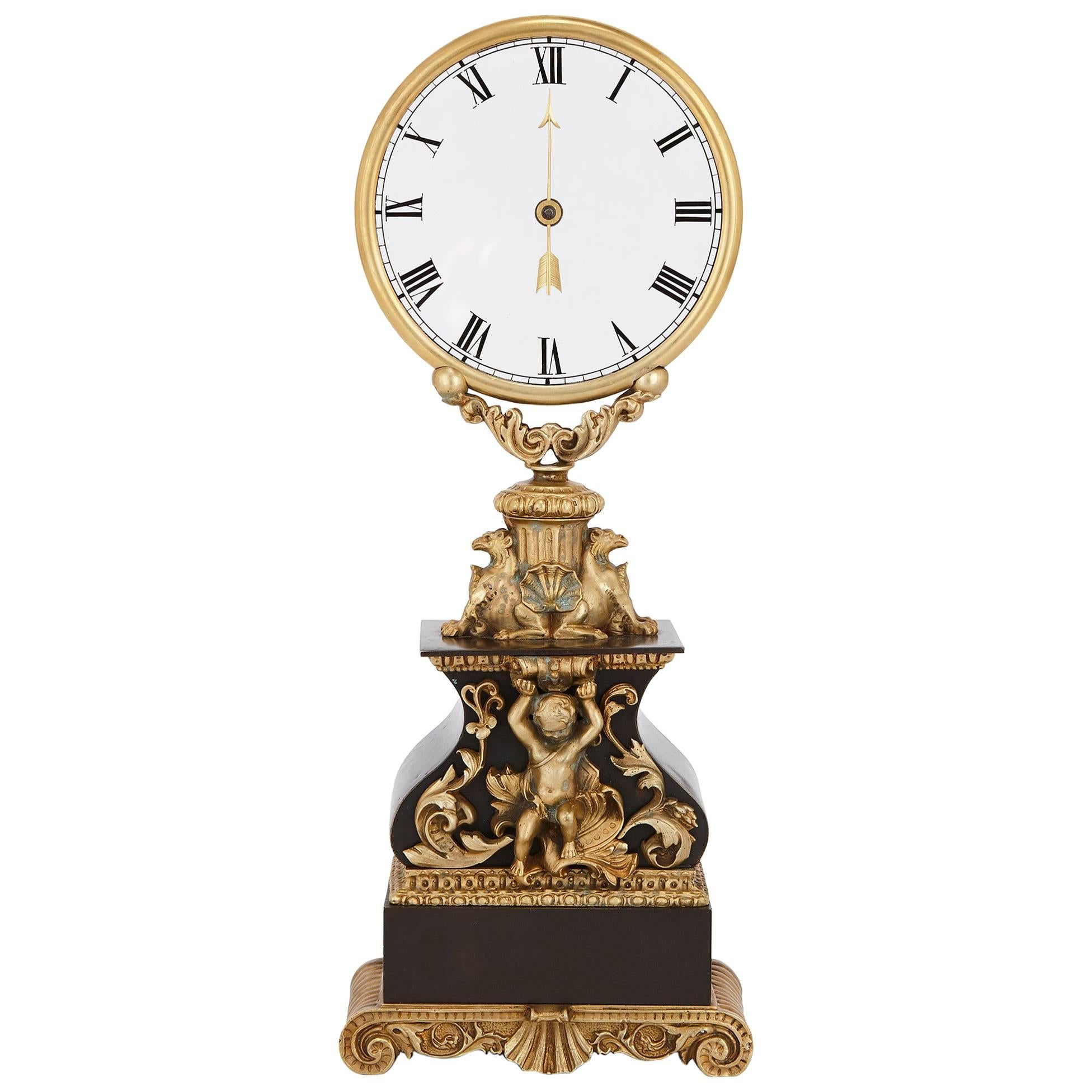 19th Century Mystery Clock by Houdin
