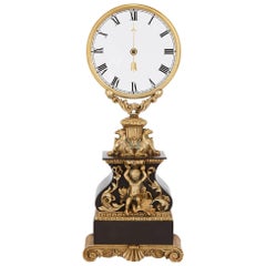 Antique 19th Century Mystery Clock by Houdin