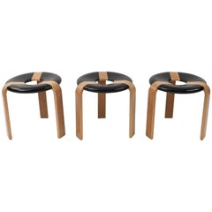 Stools by Rud Thygesen & Johhny Sørensen for Magnus Olesen, 1970s