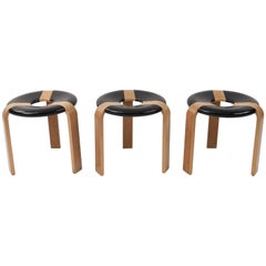 Stools by Rud Thygesen & Johhny Sørensen for Magnus Olesen, 1970s