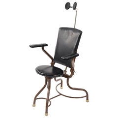 Retro 1940s Medical or Dental Chair