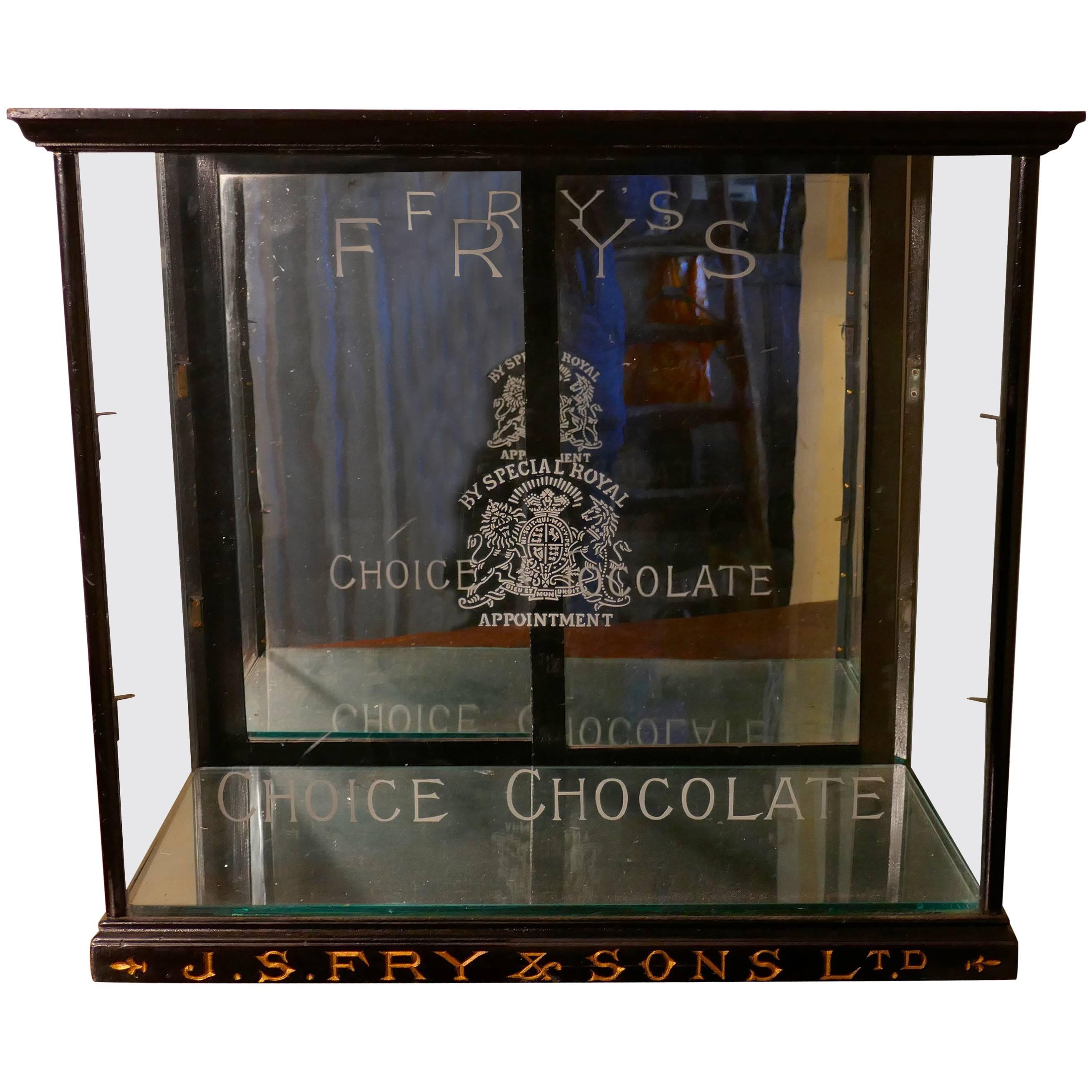 Fry’s Glazed Sweet Shop Display Cabinet