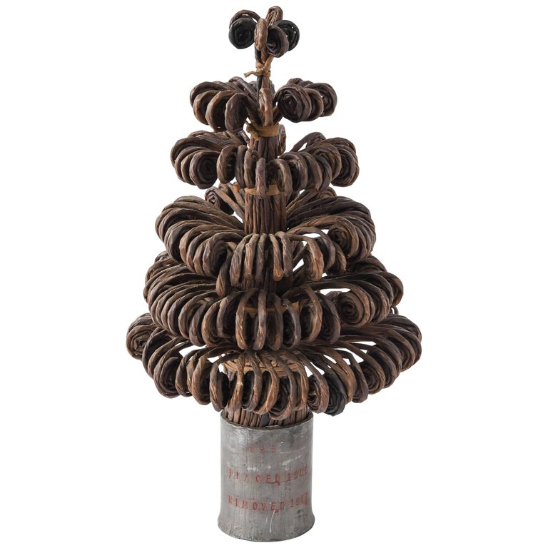 Electrical Wire Cable Tree Sculpture, circa 1906 For Sale at 1stDibs