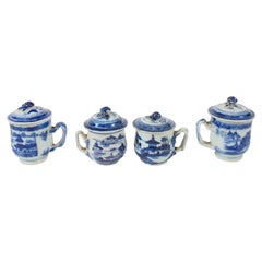 Used Chinese Covered Teacups, Sold Singly