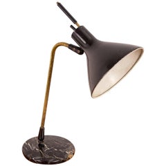 Retro Anglepoise Marble Table Lamp by Maurizio Tempestini