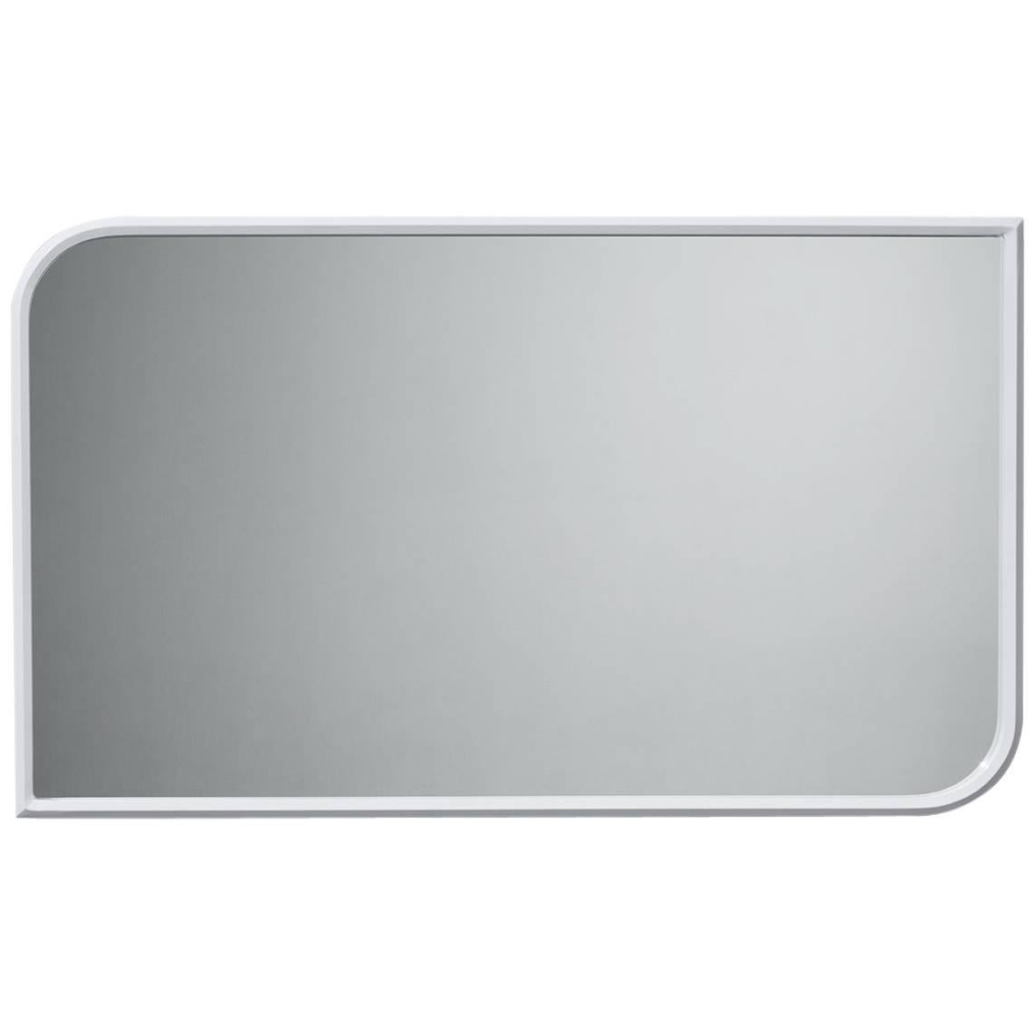 Double Curve Mirror in Powder-Coated Steel 2016 by Post & Gleam For Sale