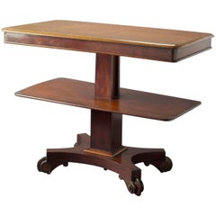 Unusual Table with Mahogany System, Angleterre, 1880