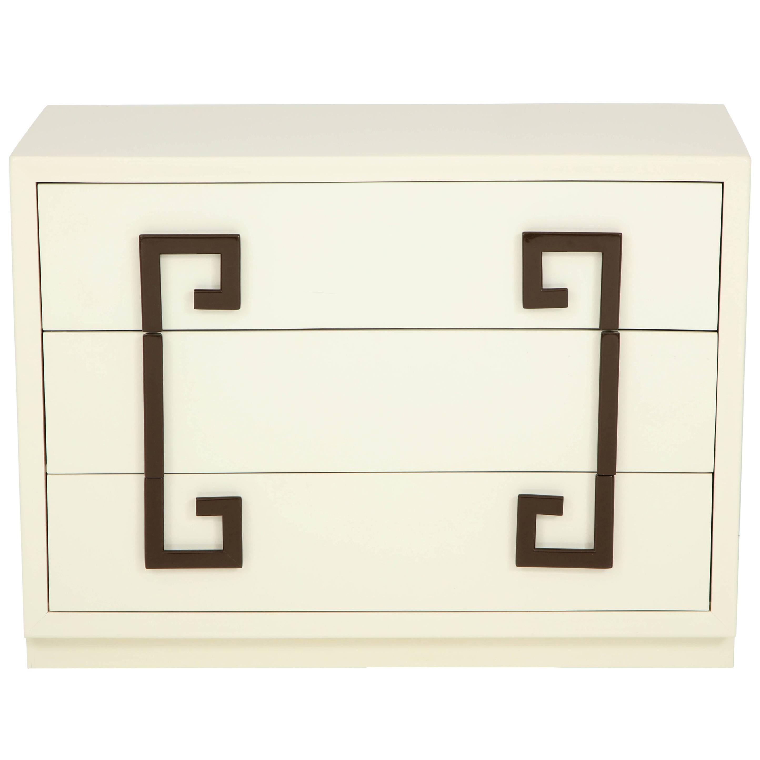 Kittinger Chest with Greek Key Pulls