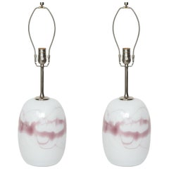 Holmegaard Ovoid Glass Lamps