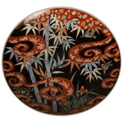 Large Antique Japanese Imari Platter, circa 1895