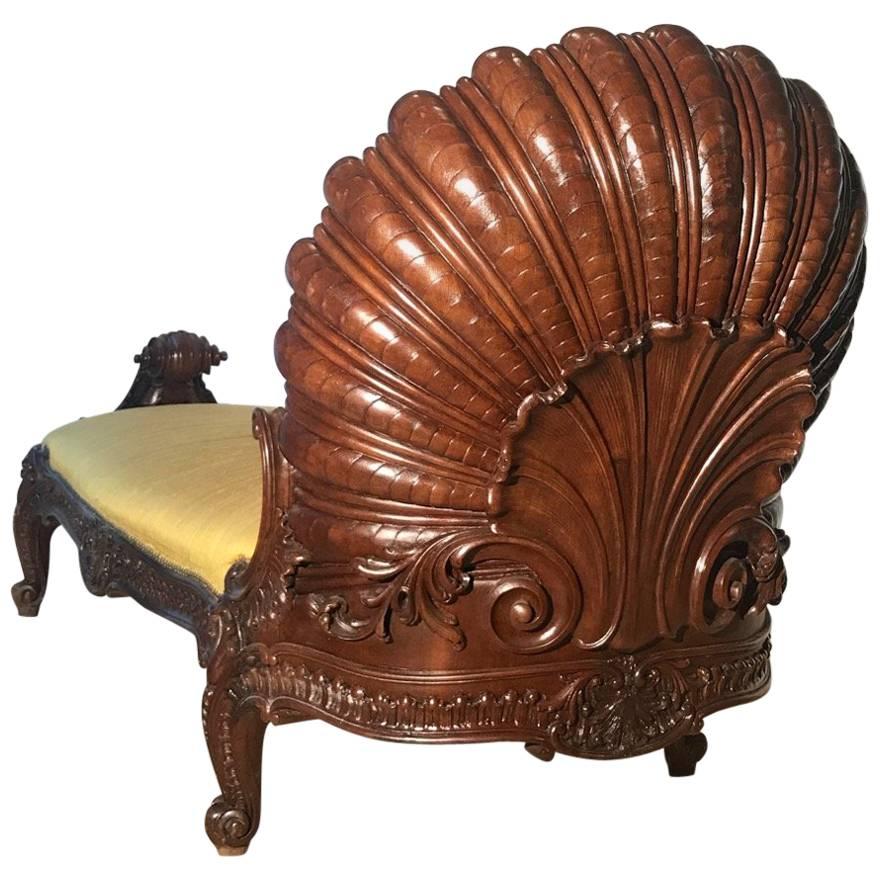 Liceu de Artes e Ofícios. 19th Century Daybed For Sale