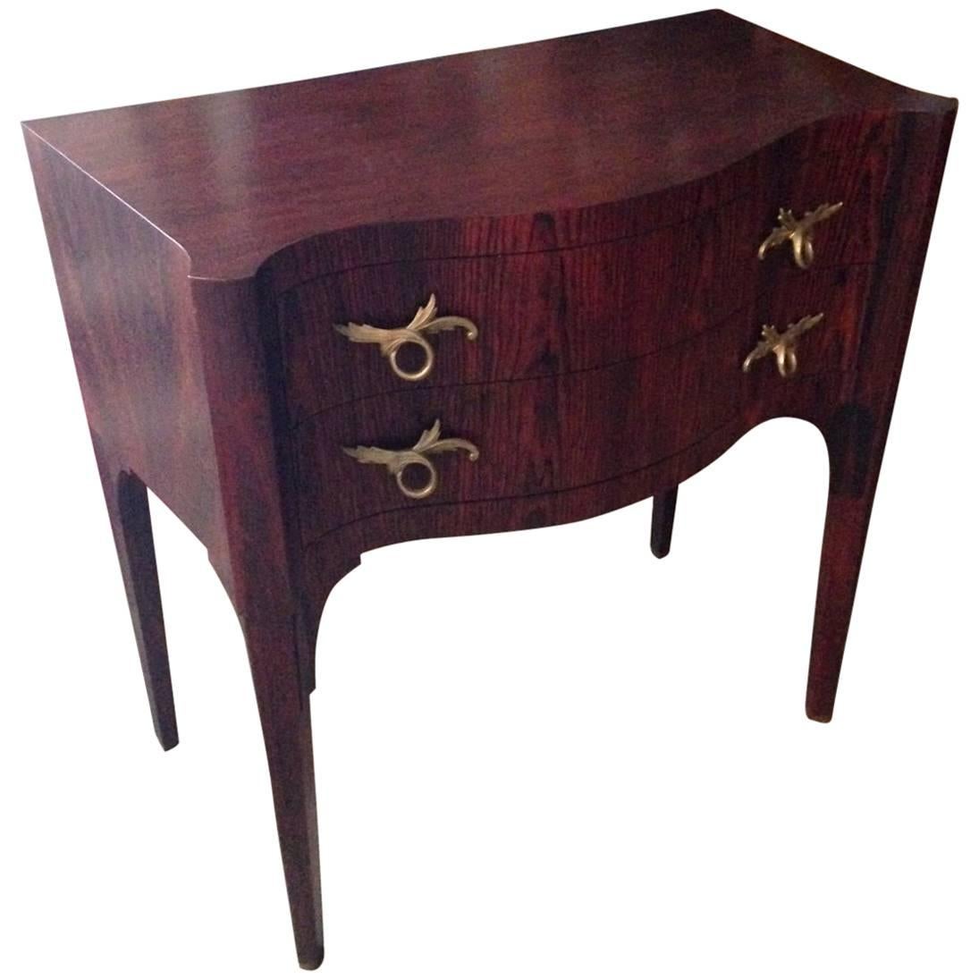 Edward Wormley for Dunbar Serpentine Rosewood Commode