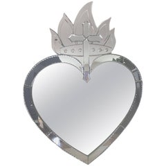 Sacred Heart Mirror by Currey