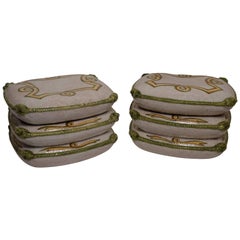 Vintage Pair of Ceramic Garden Stools or Tables,  Italian