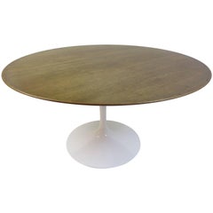 Eero Saarinen Knoll Walnut Pedestal Dining Table