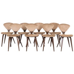 Set of 8 Mid-Century Modern Norman Cherner for Plycraft Dining Chairs