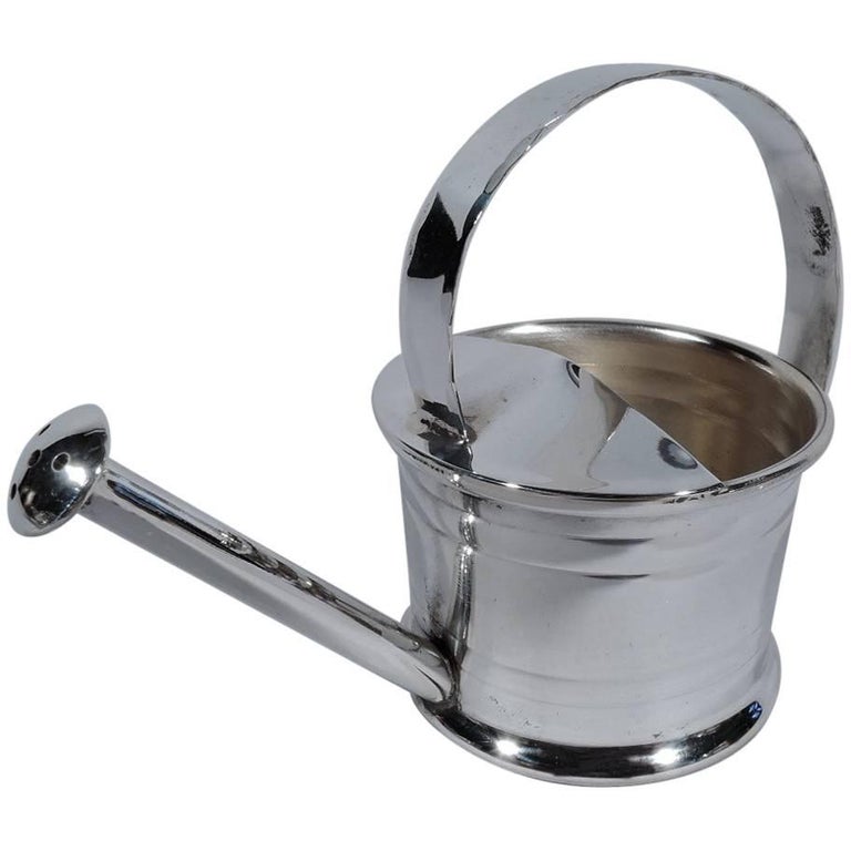 HardtoFind Cartier Sterling Silver Miniature Water Can For Sale at 1stDibs