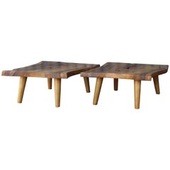Live Edge Camphor Wood Coffee Tables