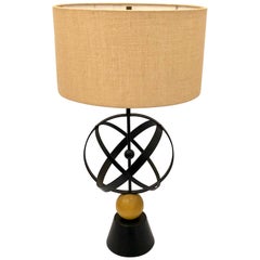 American Midcentury Atomic Age Table Lamp