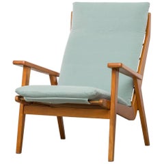 Robert Parry Lounge Chair with Velvet Upholstery