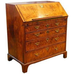 George I Small Walnut Bureau